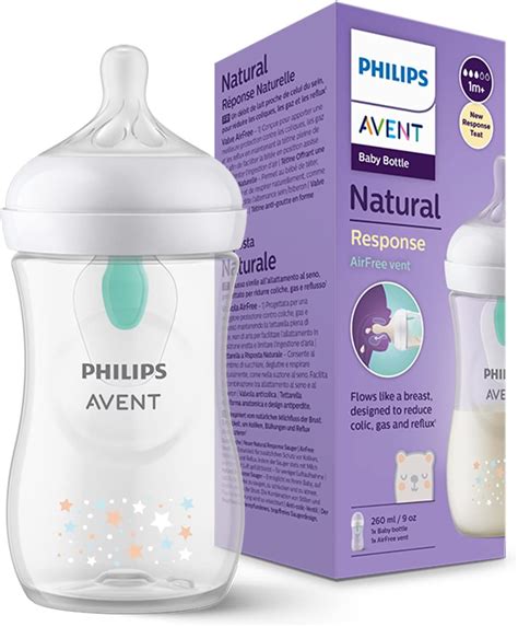 Philips Avent Natural Response 3.0 baby Bottle 260ml .
